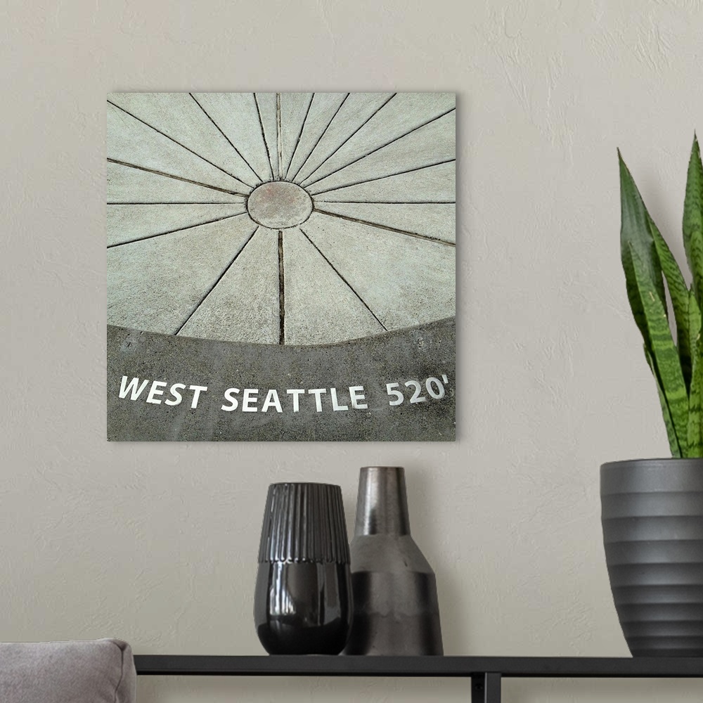 A modern room featuring West Seattle 520