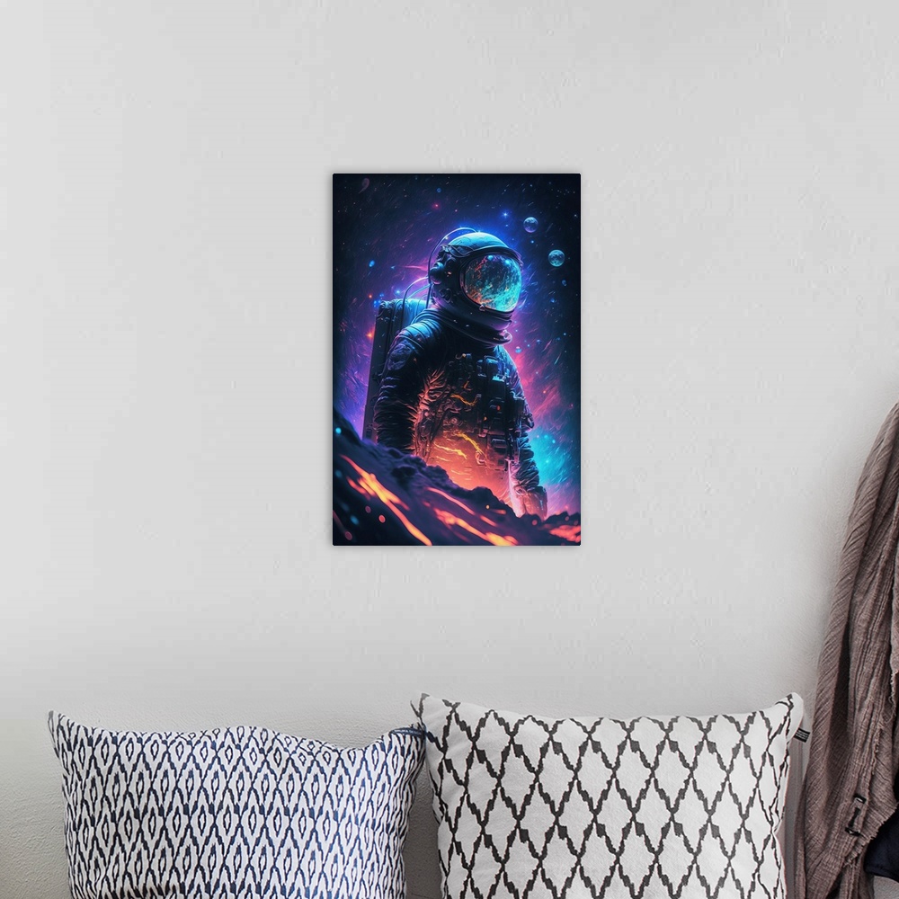 A bohemian room featuring Astro IV