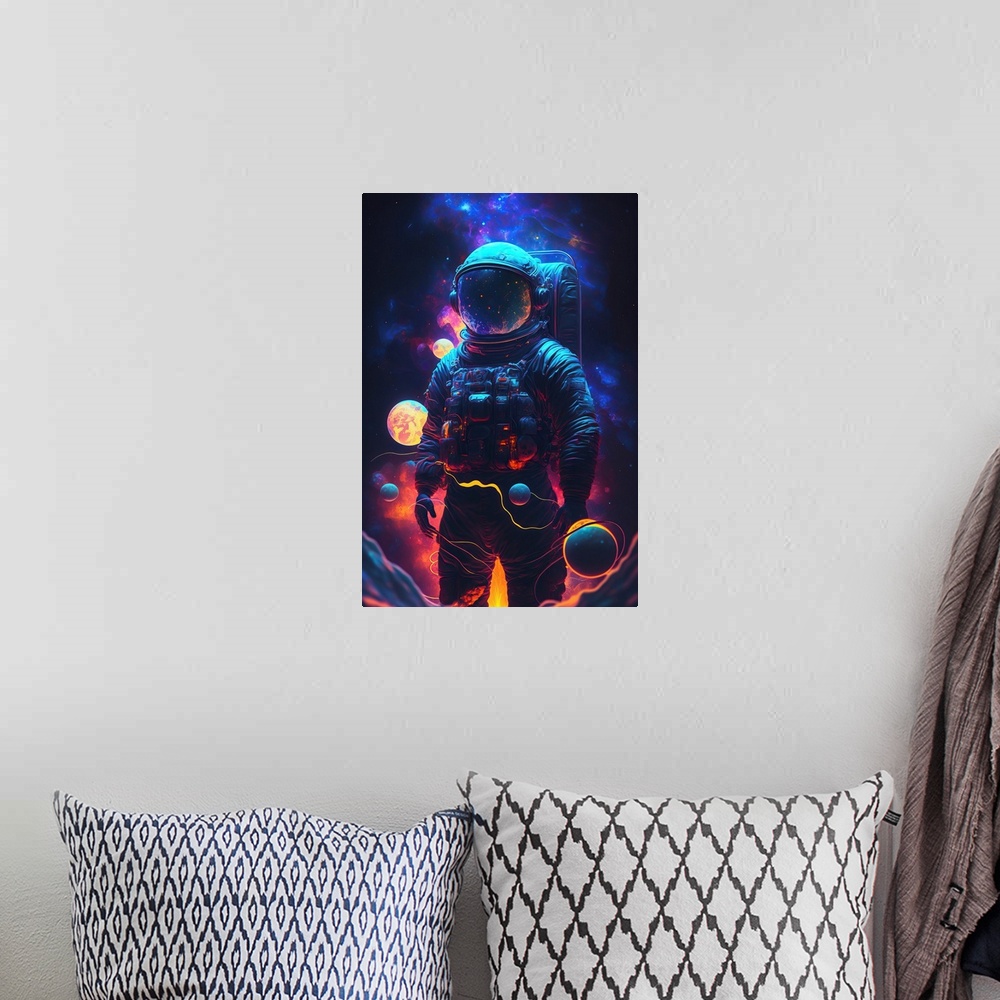 A bohemian room featuring Astro V