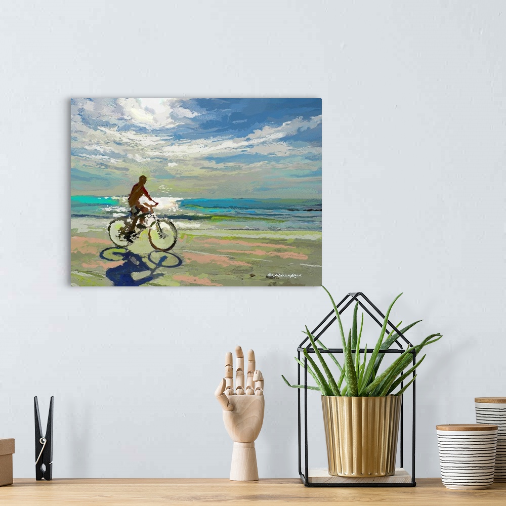 A bohemian room featuring Beach Biker