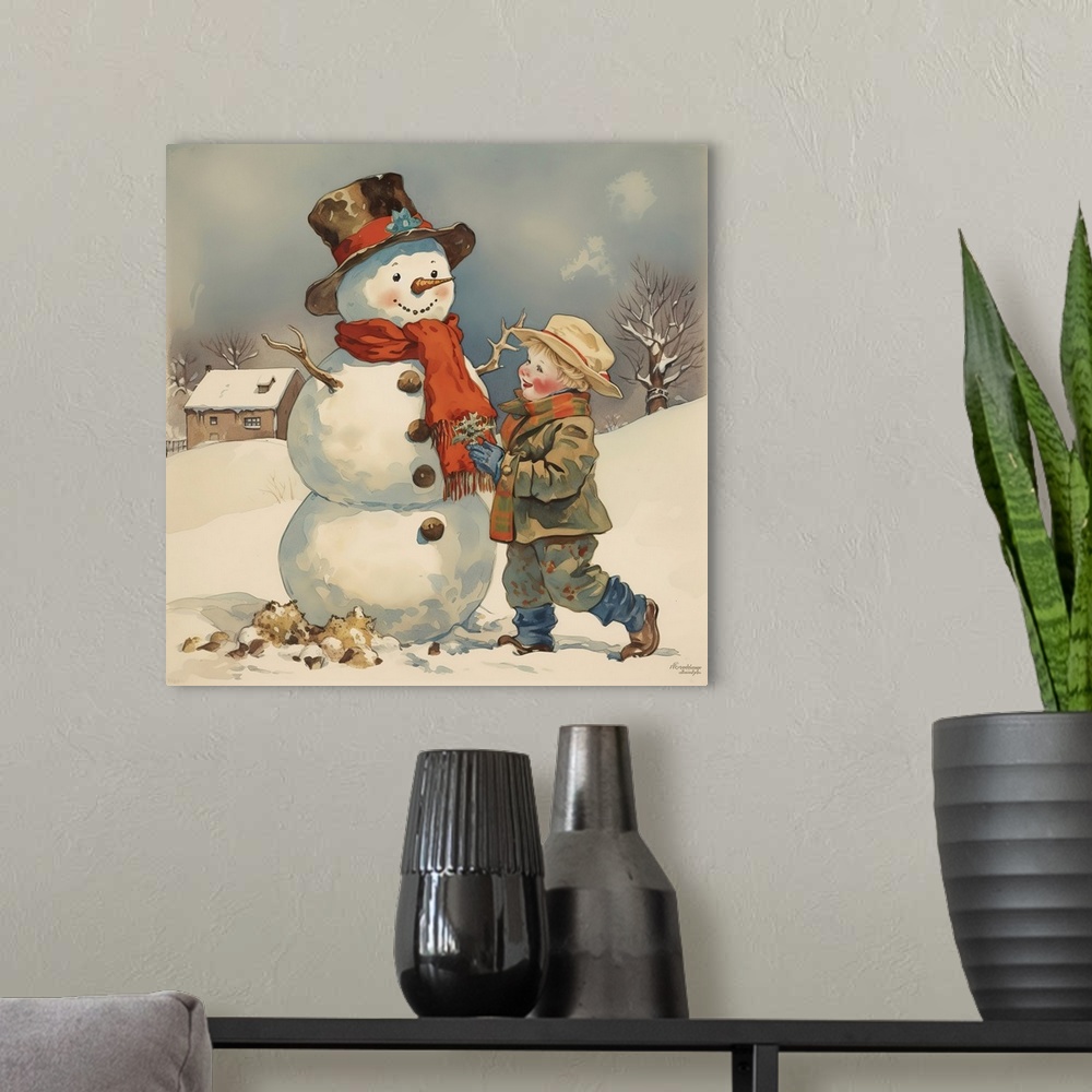 A modern room featuring Frosty 4