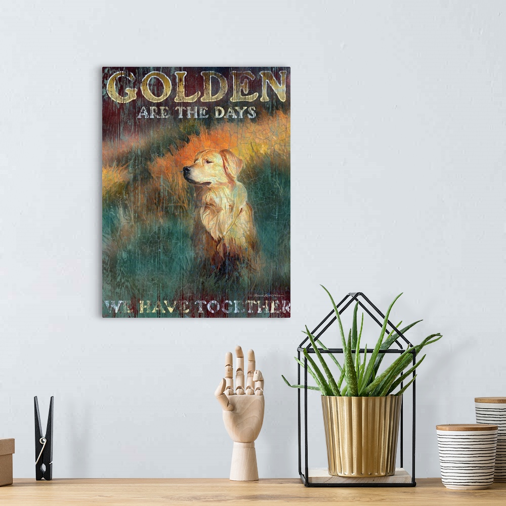 A bohemian room featuring Golden Are The Days