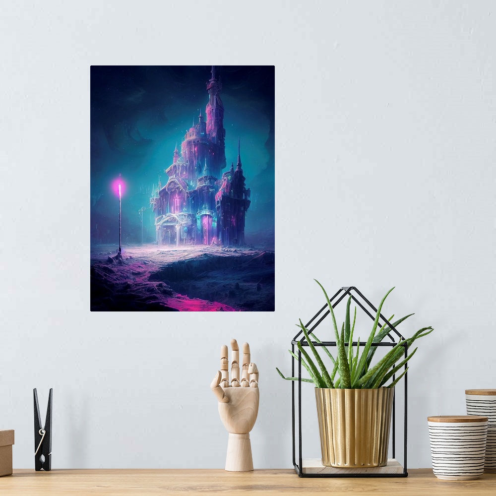A bohemian room featuring Ice Castle I