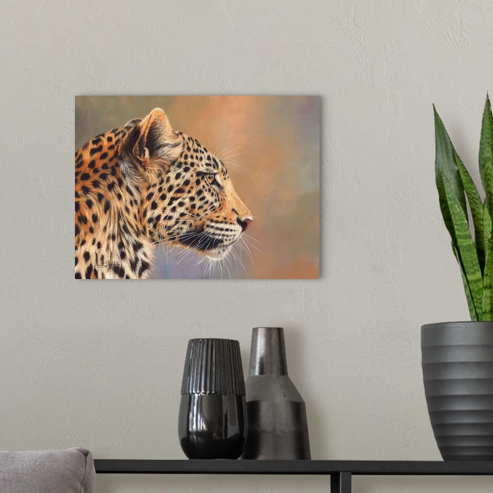 A modern room featuring Leopard Profile