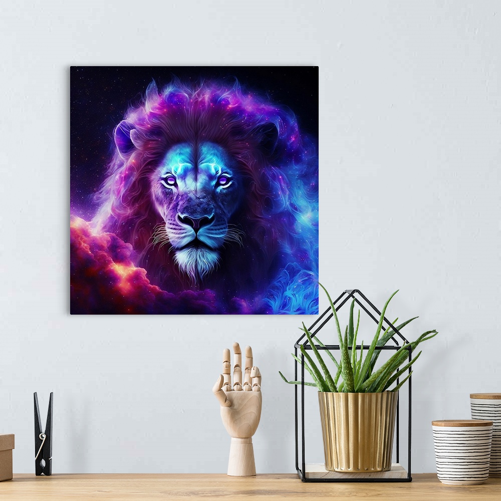 A bohemian room featuring Lion II