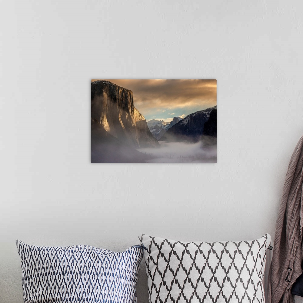 A bohemian room featuring Majestic Yosemite