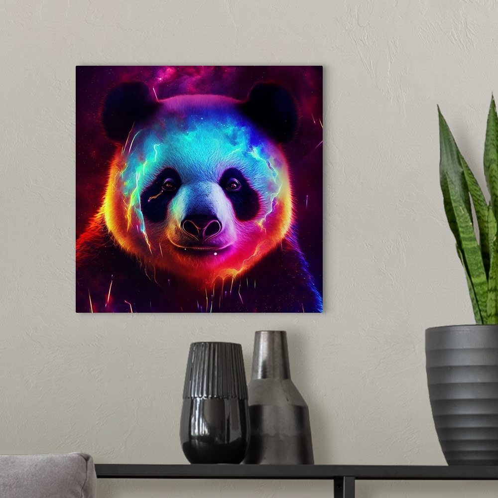 A modern room featuring Panda IX