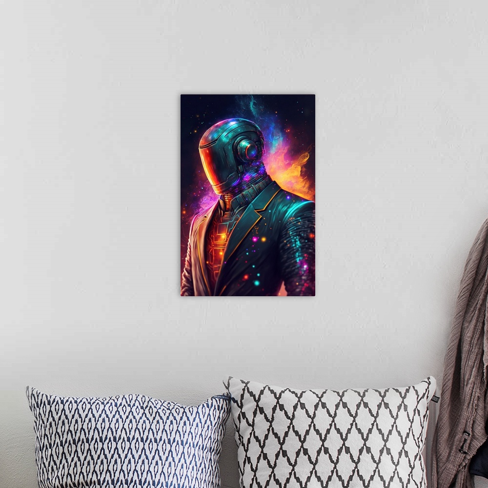 A bohemian room featuring Spaceman I