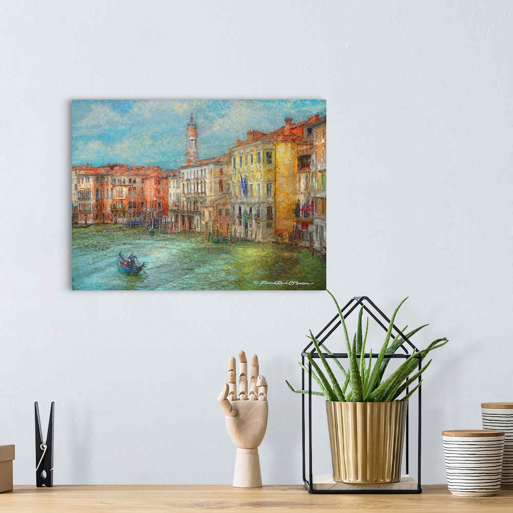A bohemian room featuring Venice
