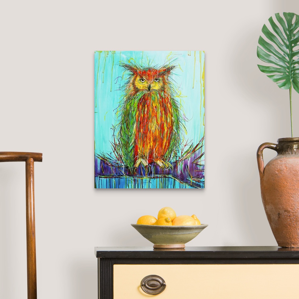 A traditional room featuring Wise Owl