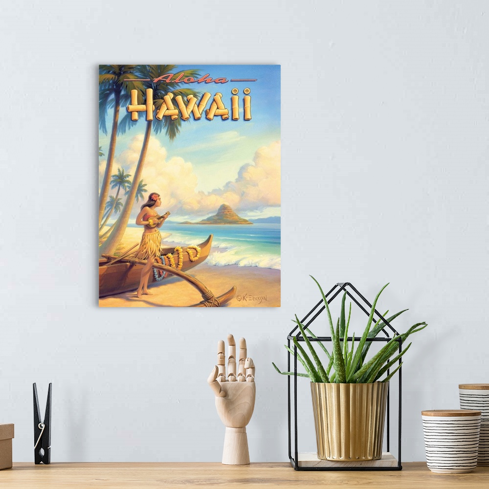 A bohemian room featuring Aloha Hawaii