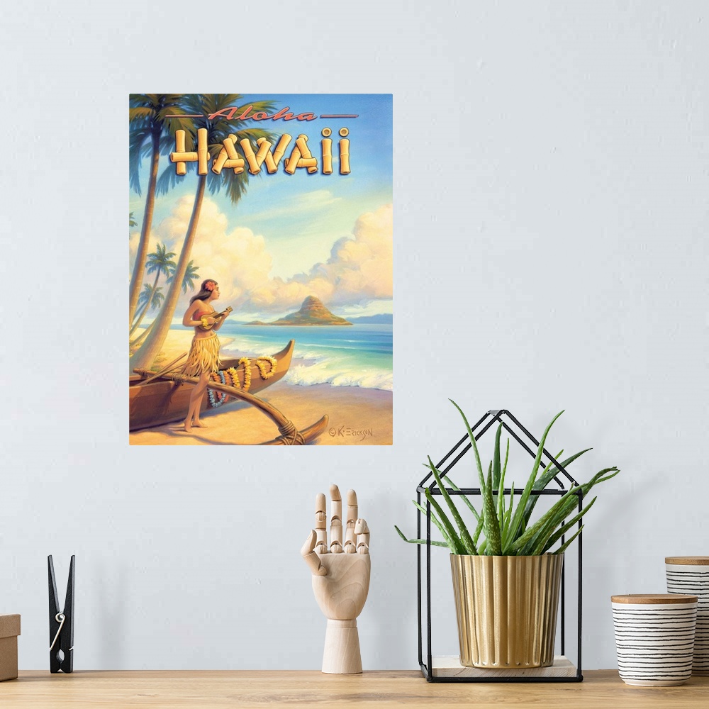 A bohemian room featuring Aloha Hawaii