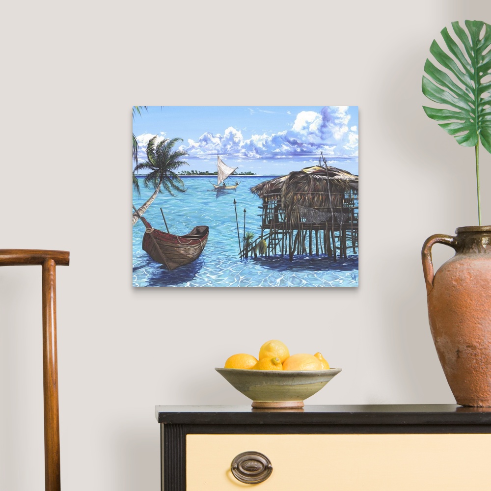 A traditional room featuring Caribbean Dreams