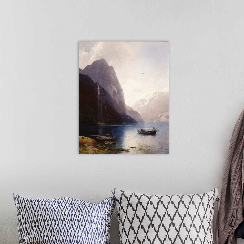 A bohemian room featuring Fjords Norway