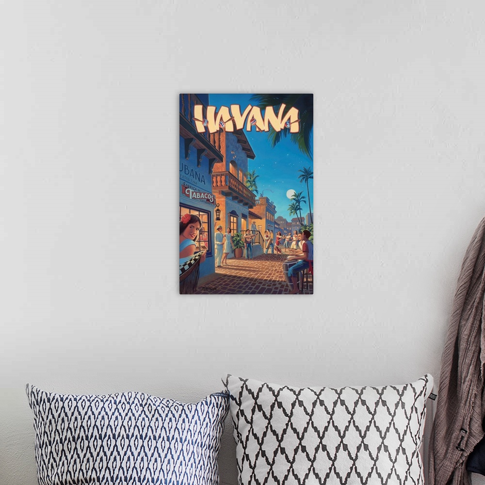 A bohemian room featuring Havana