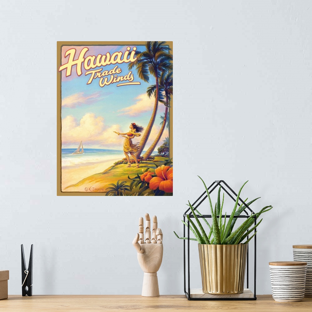 A bohemian room featuring Hawaii Trade Winds