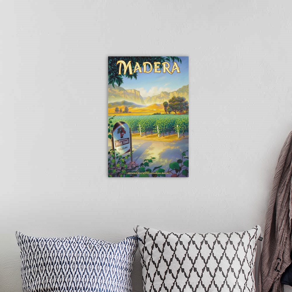 A bohemian room featuring Madera