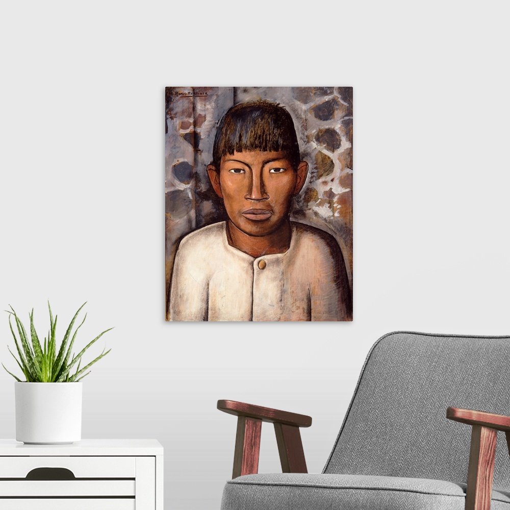 A modern room featuring Mexican Boy