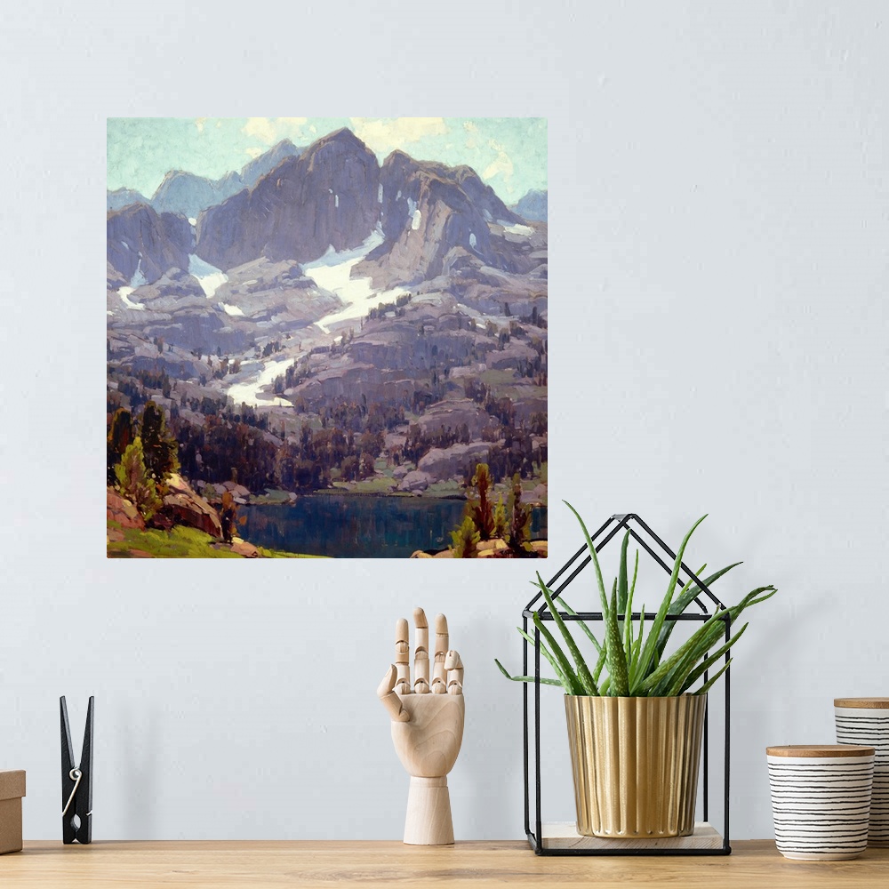 A bohemian room featuring Mountain Lake Sierras