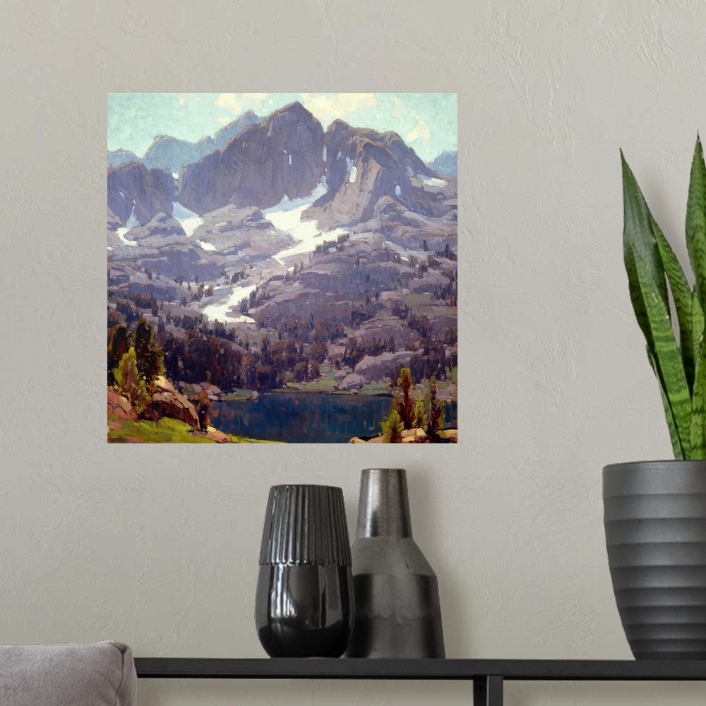 A modern room featuring Mountain Lake Sierras