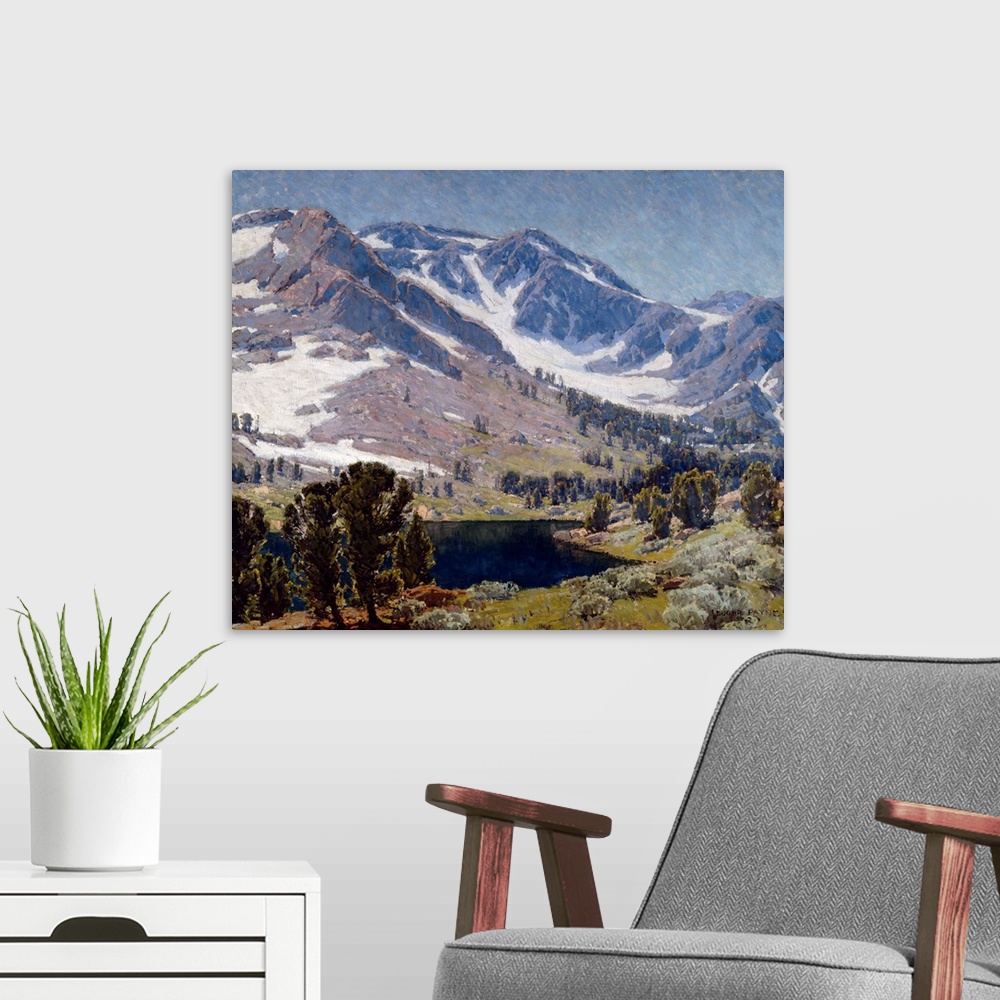 A modern room featuring Mountain Lake Sierras