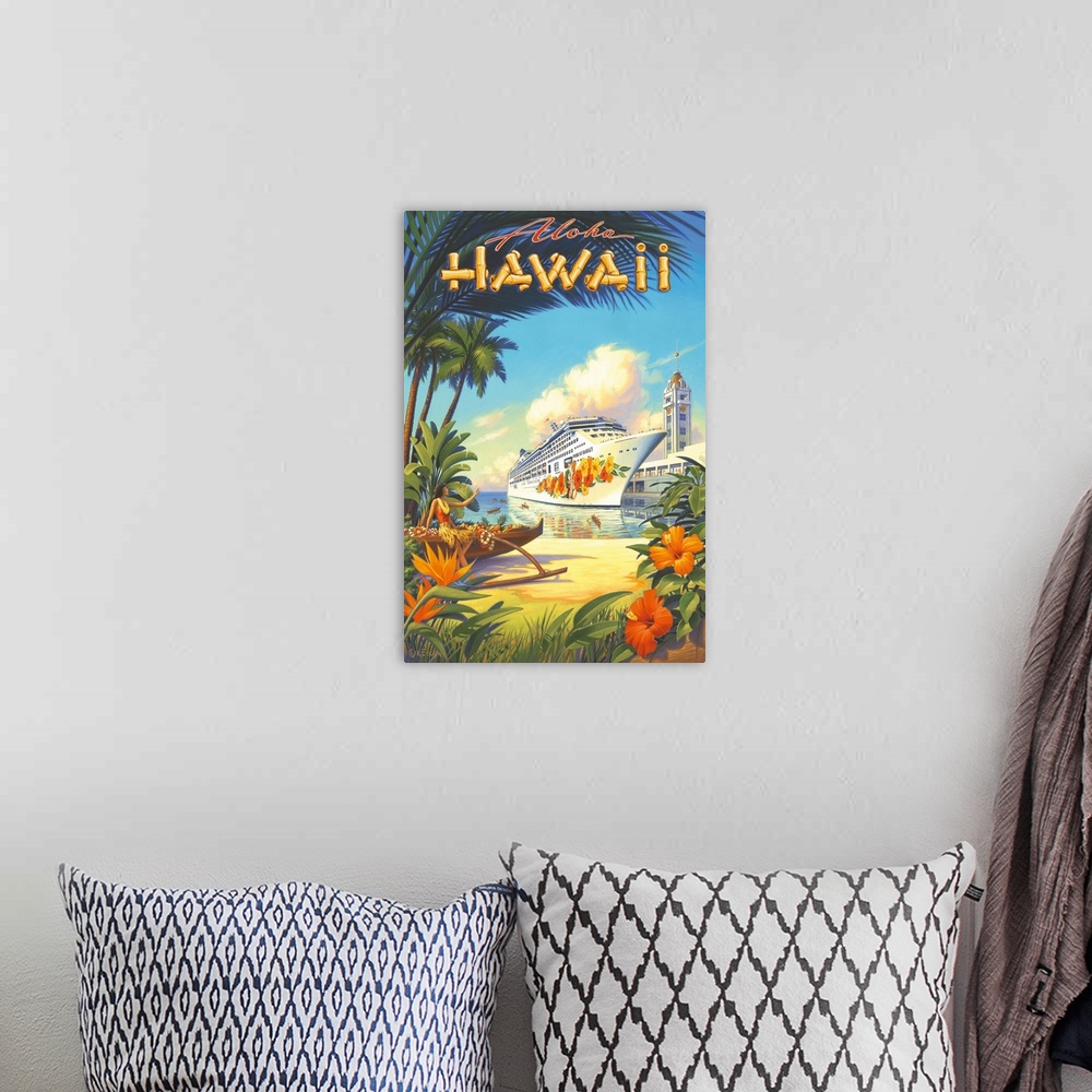 A bohemian room featuring Pride of Hawaii