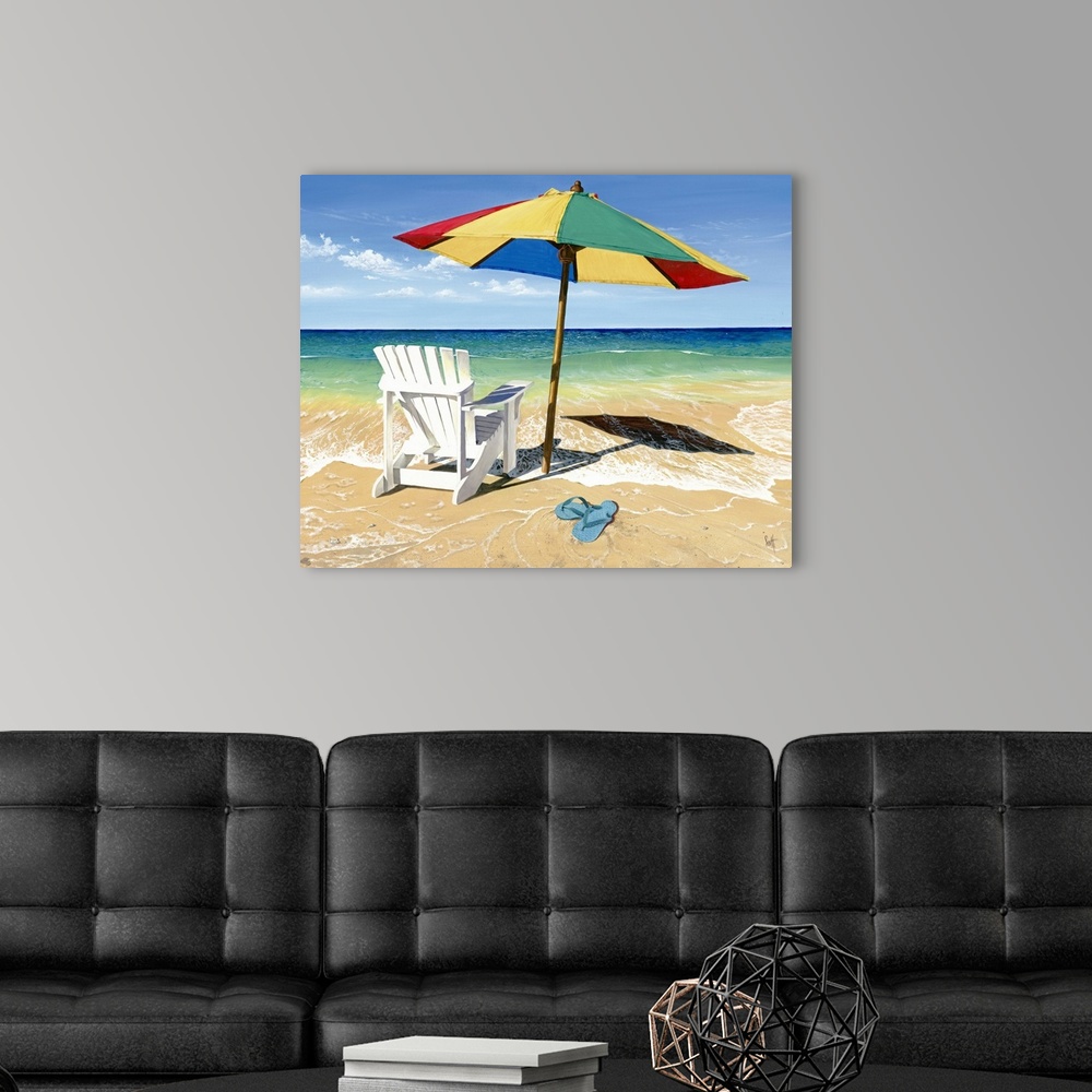 A modern room featuring Surf, Sand Summer