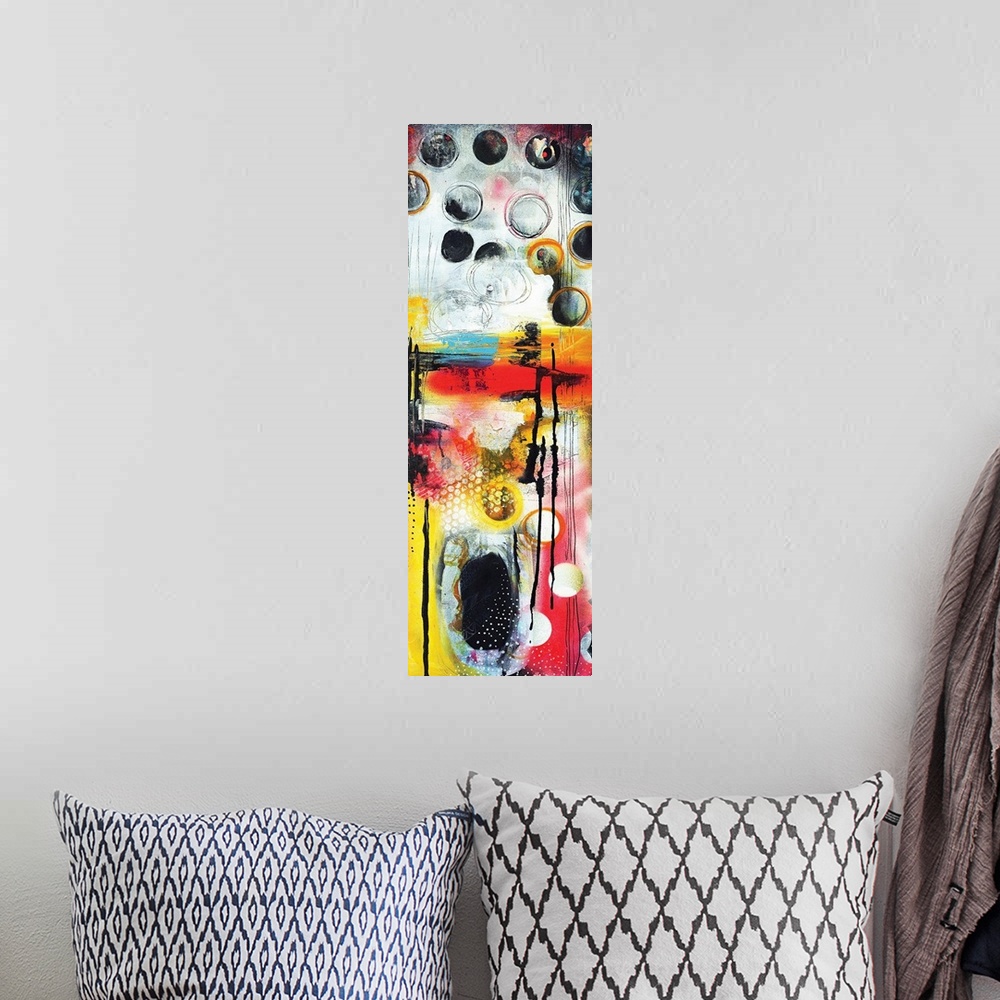 A bohemian room featuring Abstract I