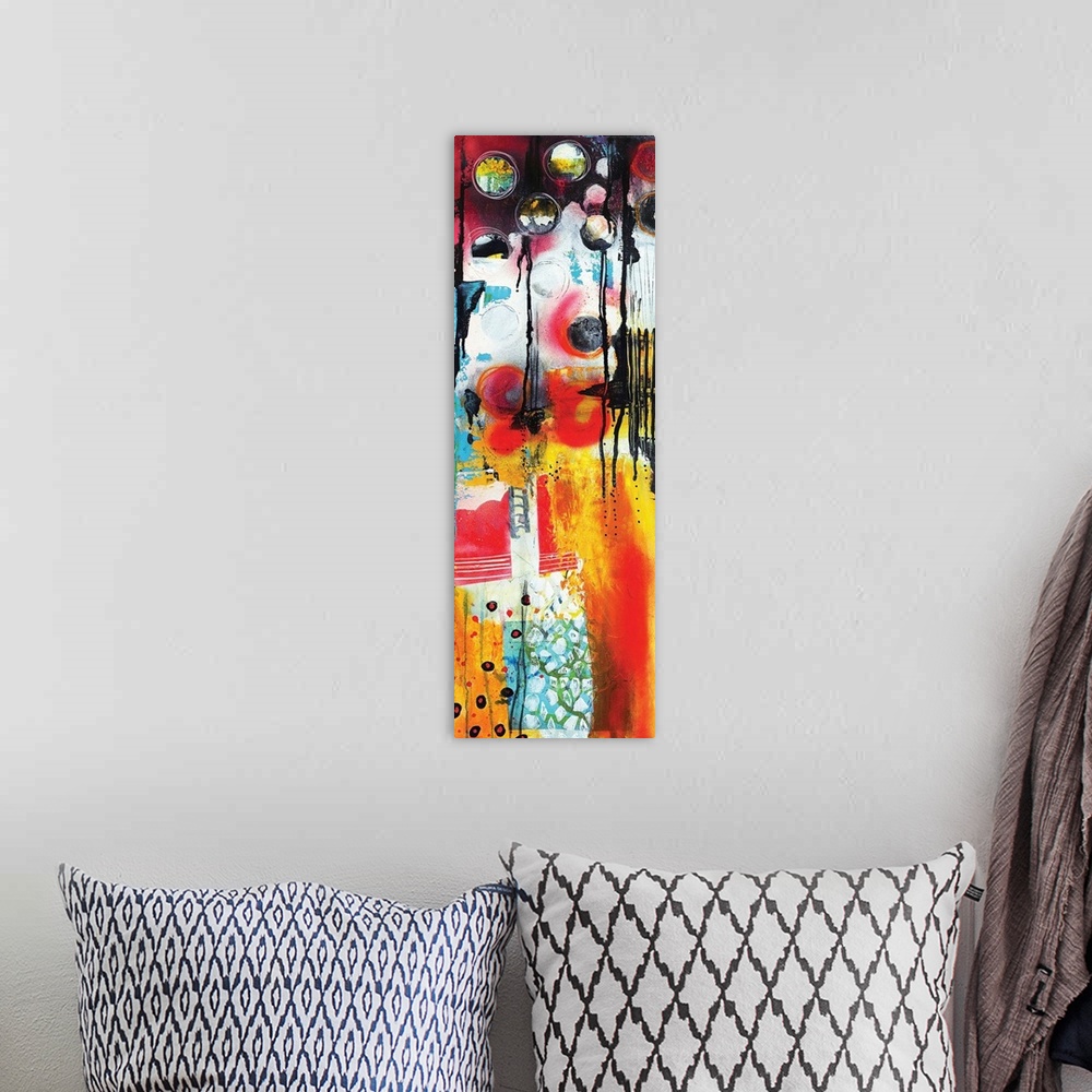 A bohemian room featuring Abstract II
