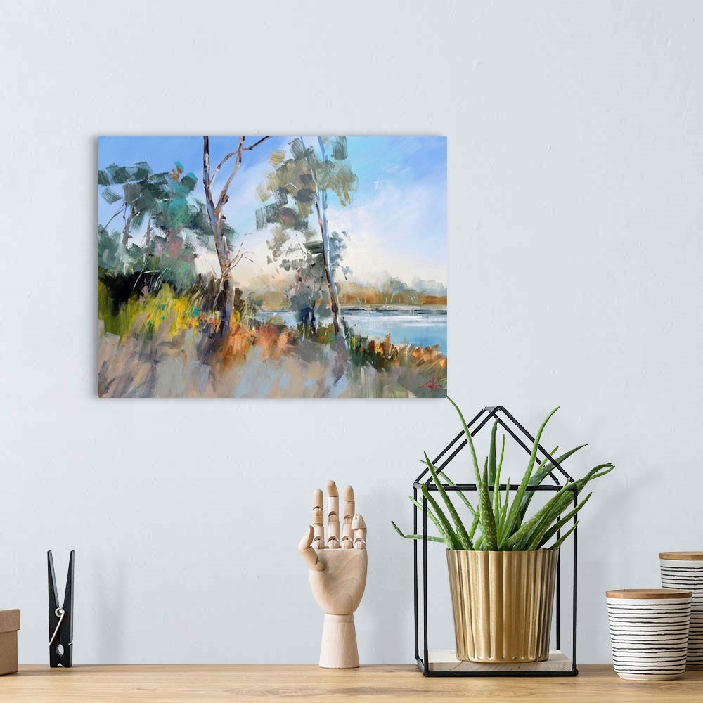 A bohemian room featuring Around The Lake, Aspendale
