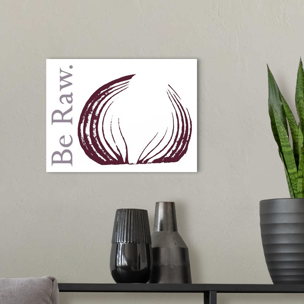 A modern room featuring Be Raw