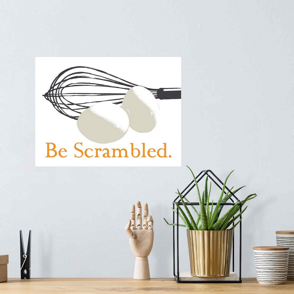 A bohemian room featuring Be Scrambled