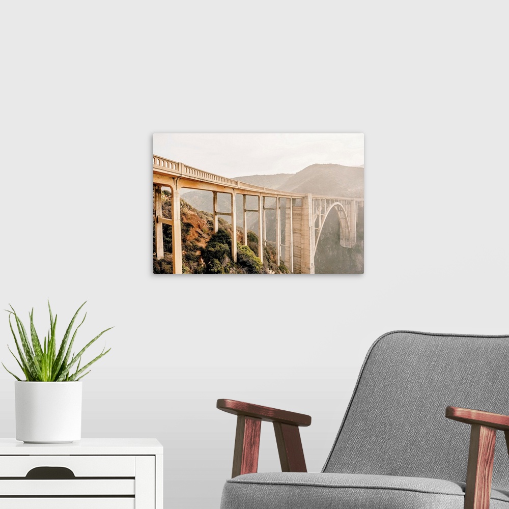 A modern room featuring Big Sur