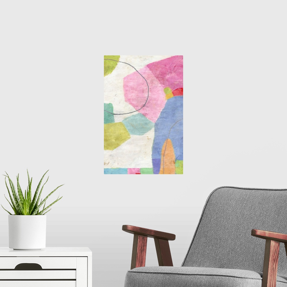 A modern room featuring Cotton Candy No. 2