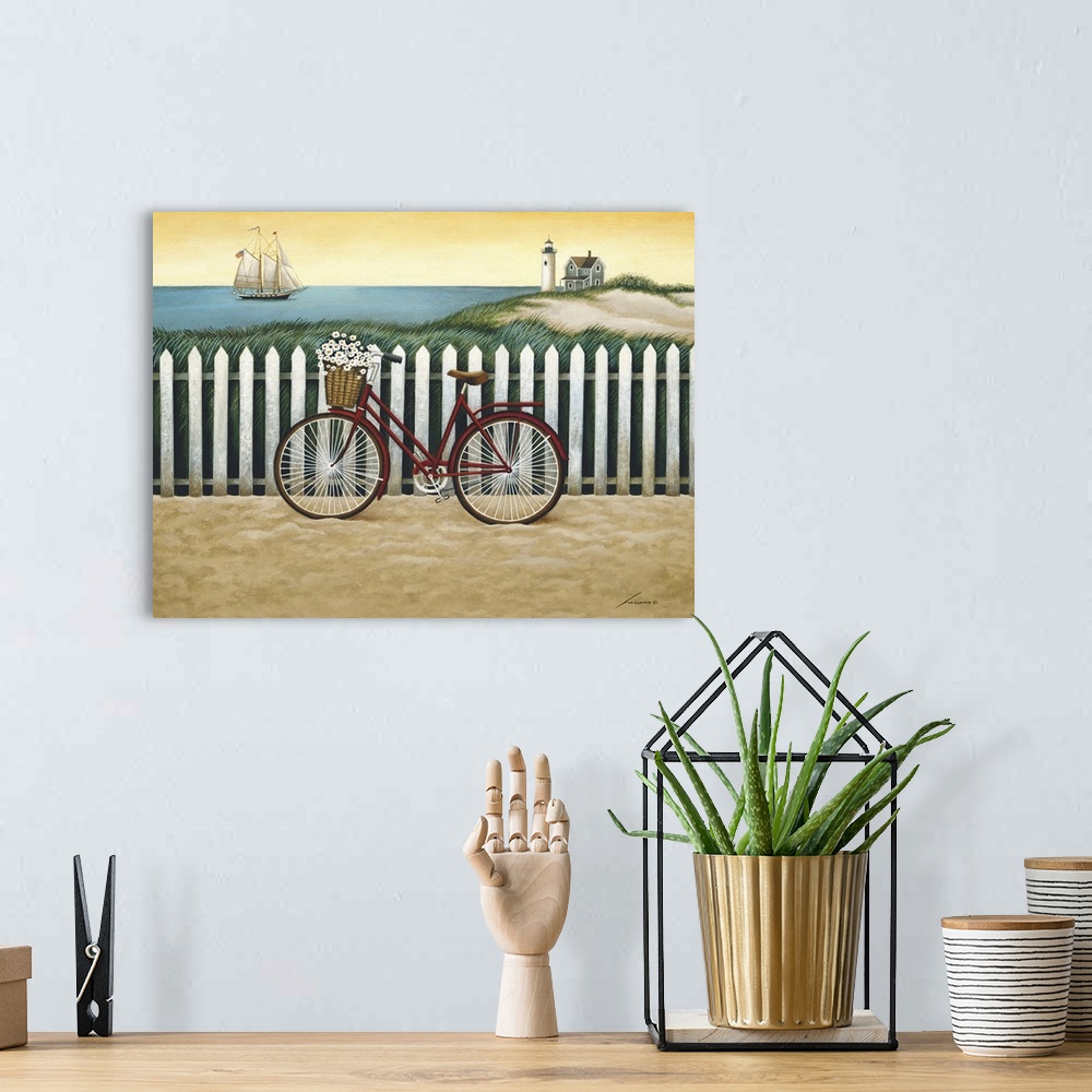 A bohemian room featuring Cycle to the Beach