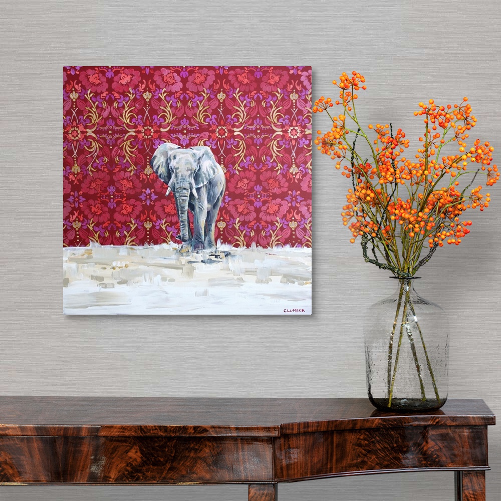 A traditional room featuring Elephant