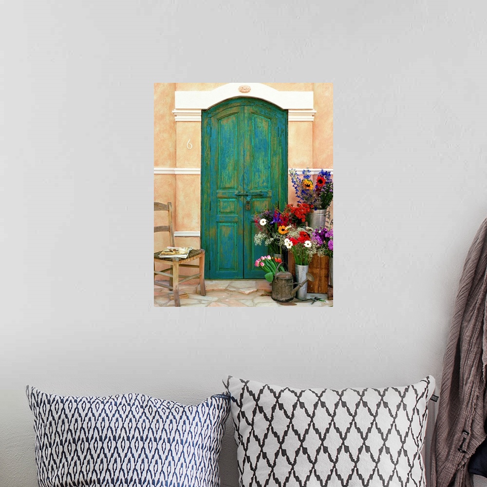 A bohemian room featuring Fleuriste, Provence