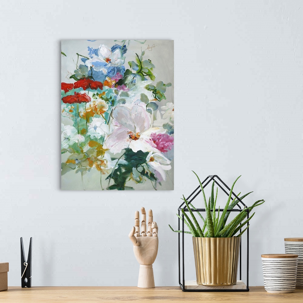 A bohemian room featuring Flower Varity 1