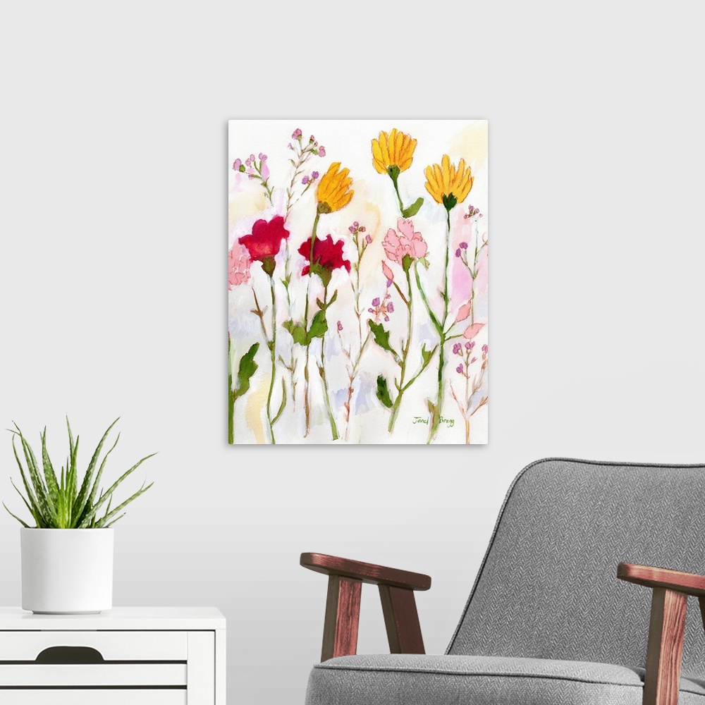 A modern room featuring Flowers From Sheeley's