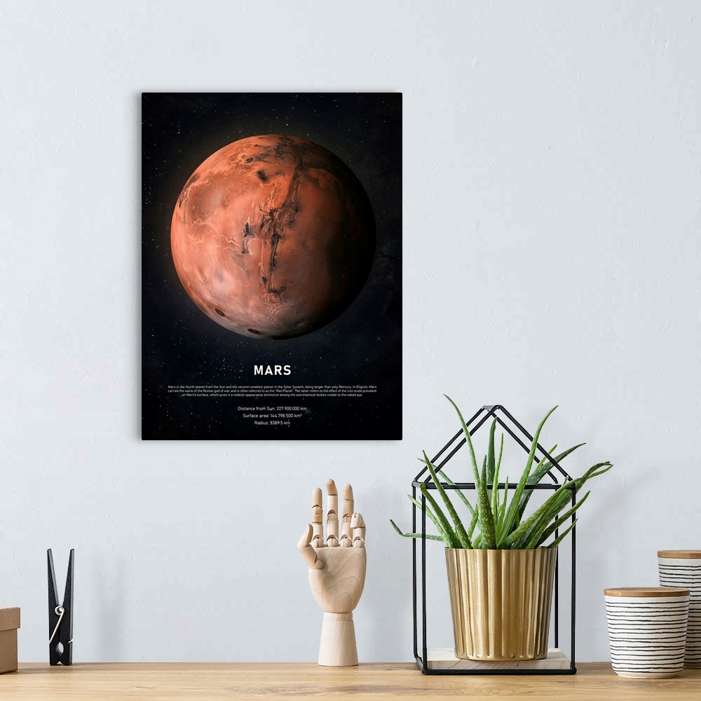 A bohemian room featuring Mars