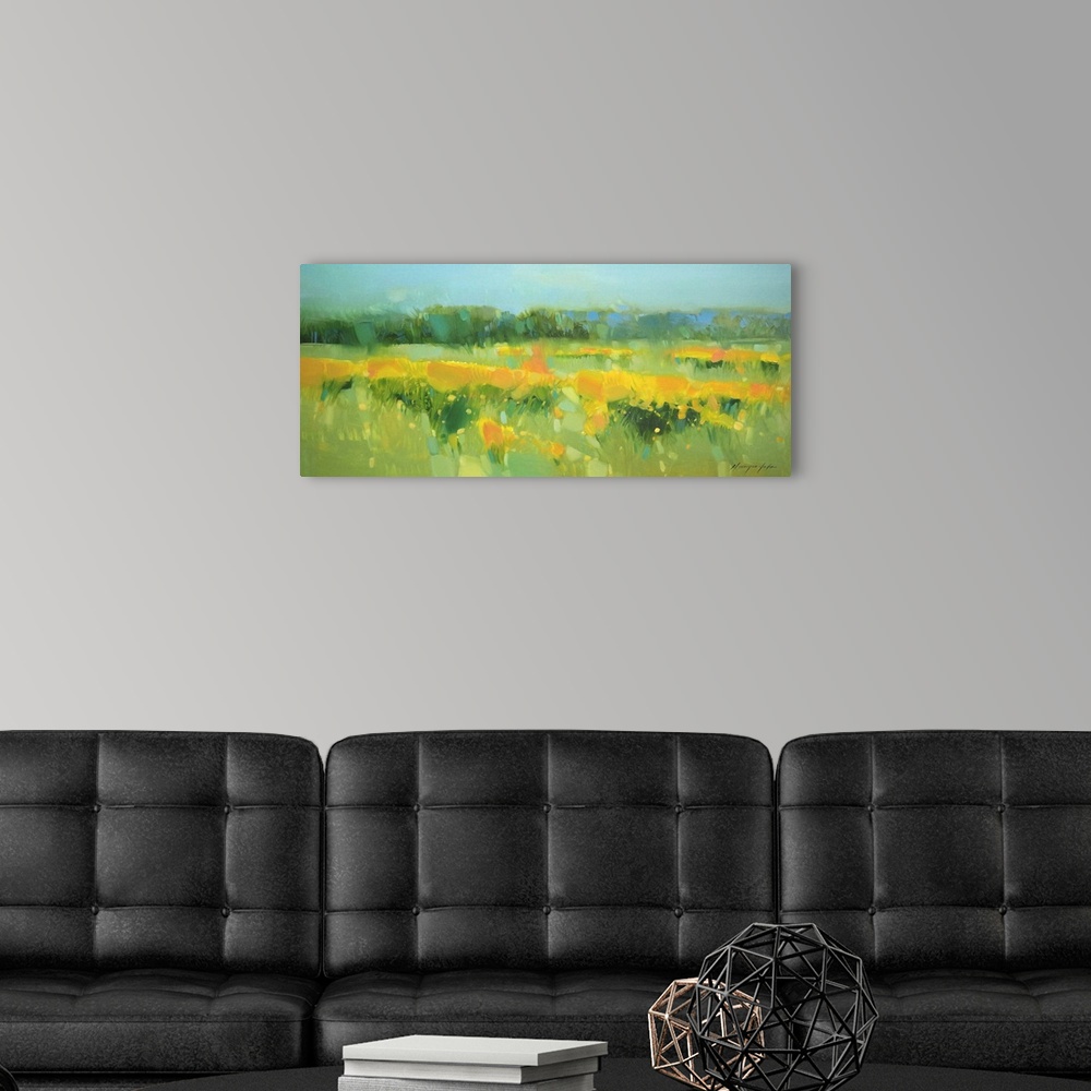 A modern room featuring Meadow - Panel