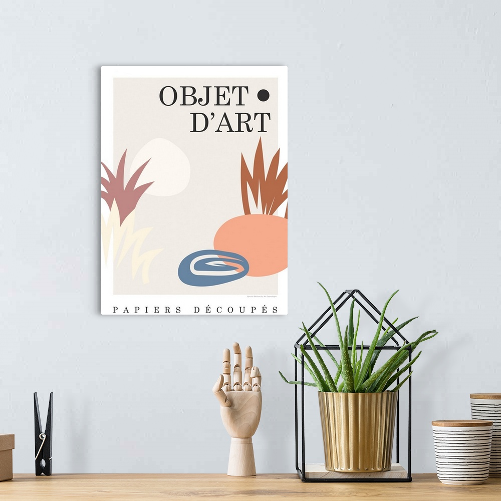 A bohemian room featuring Objet 6