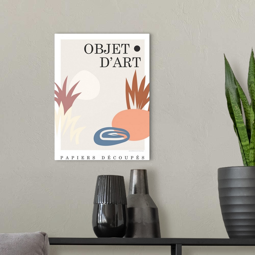 A modern room featuring Objet 6