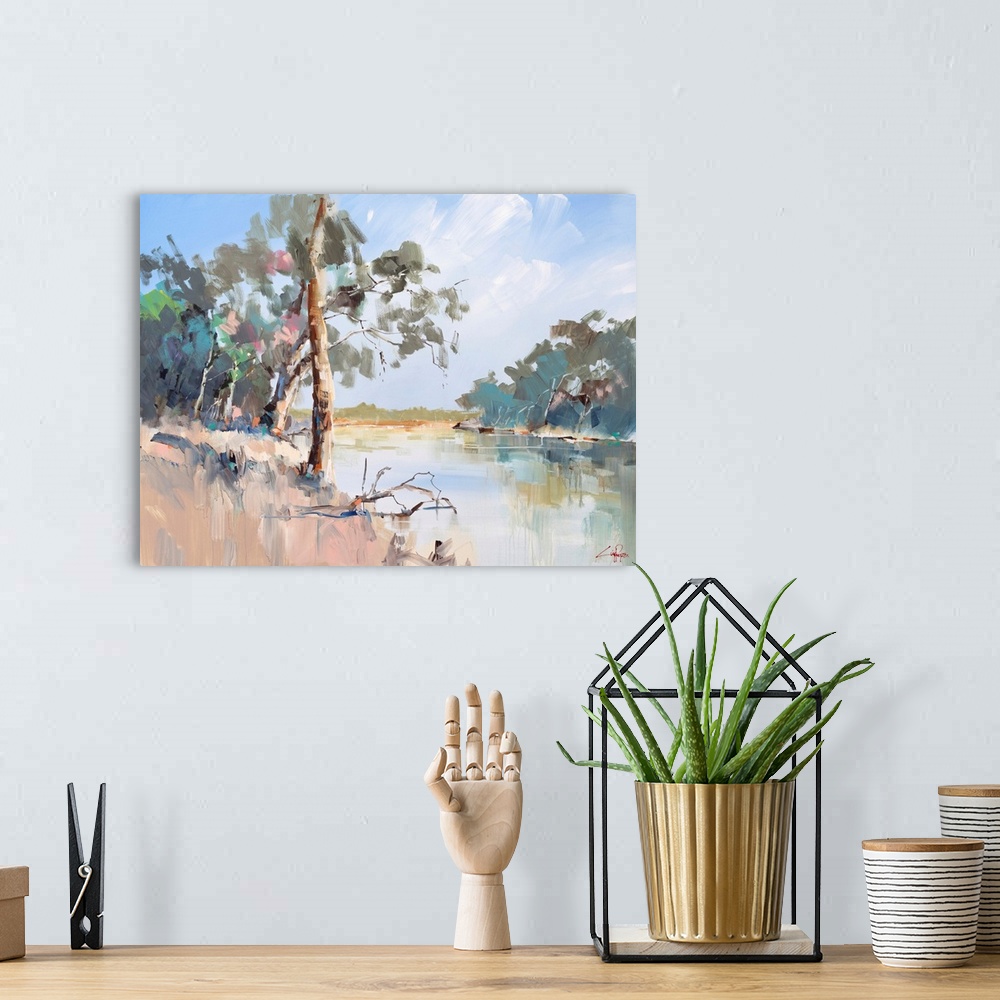 A bohemian room featuring Summer River, The Murray 2