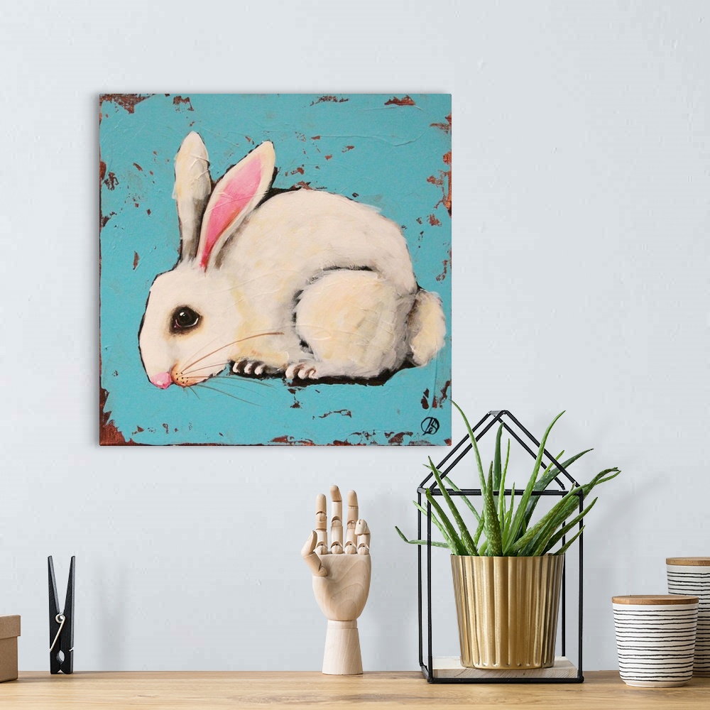 A bohemian room featuring The Bunny