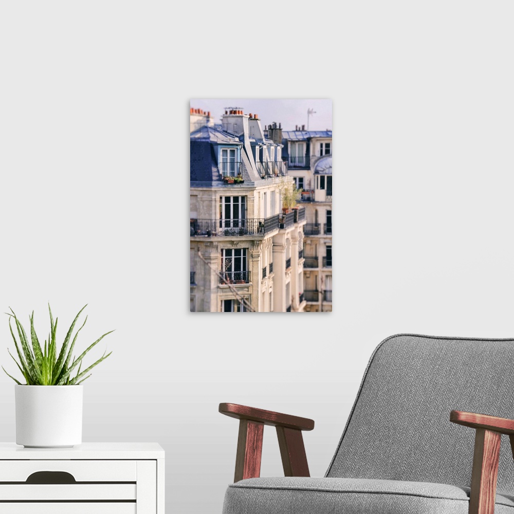 A modern room featuring The Paris Apartment View