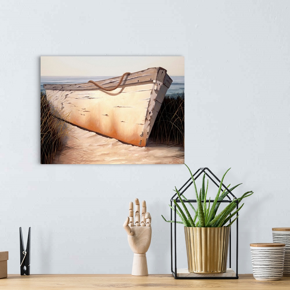 A bohemian room featuring White Boat
