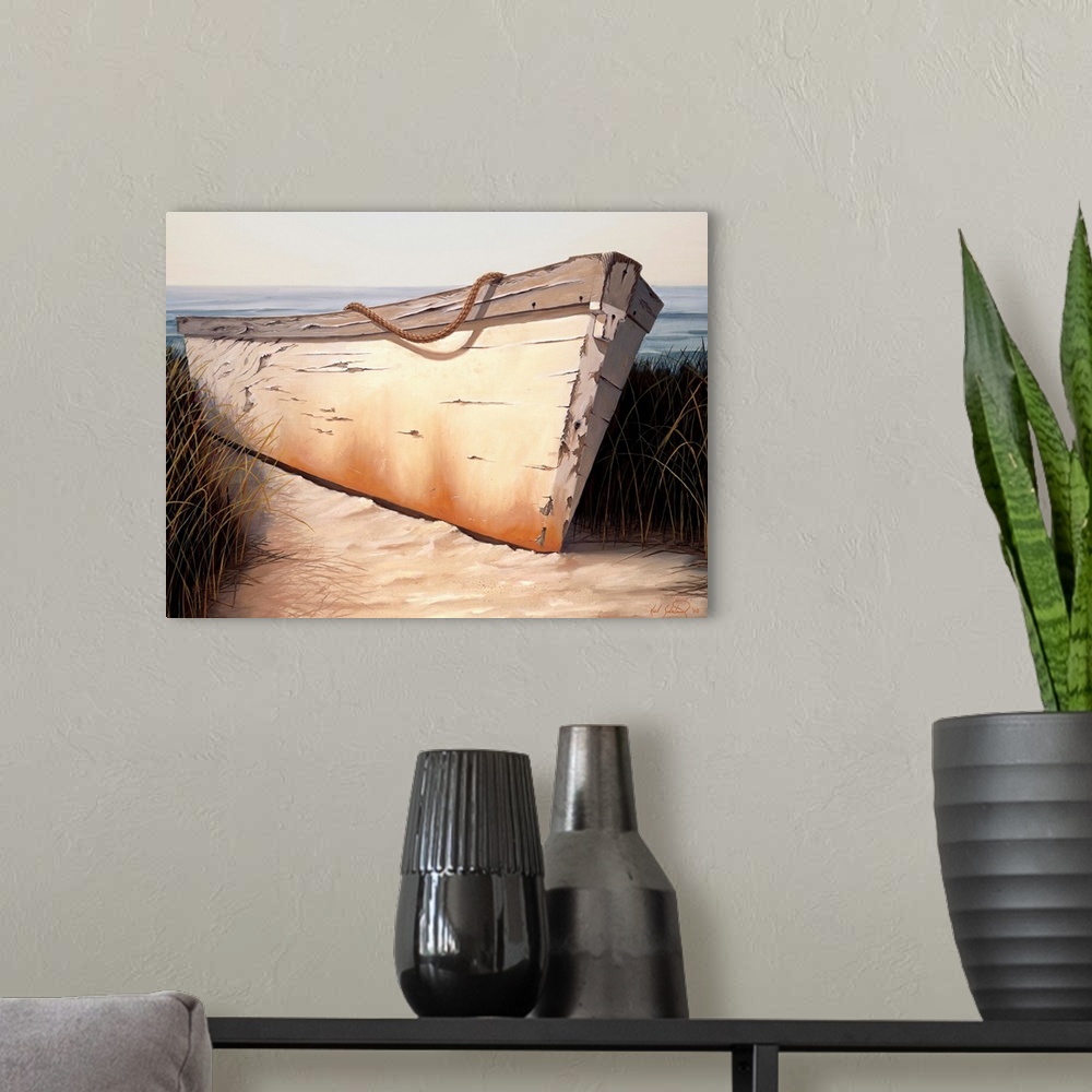 A modern room featuring White Boat