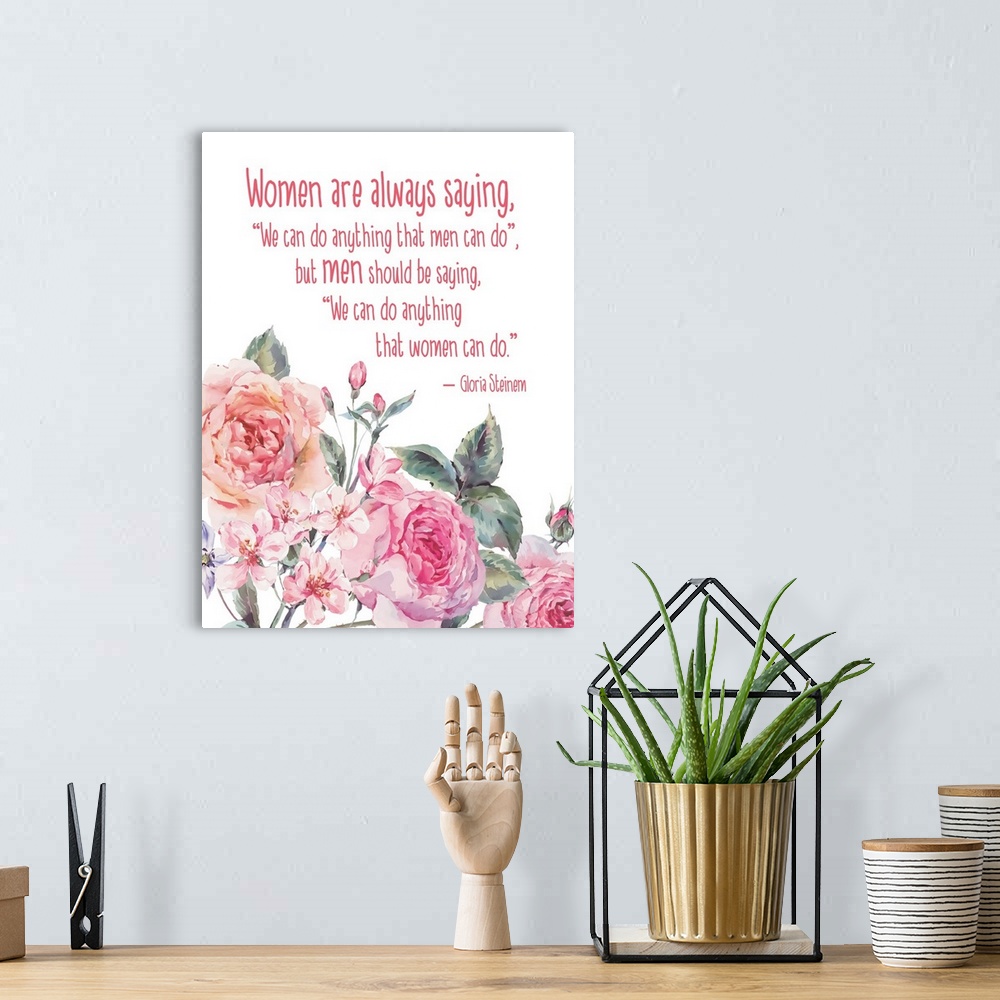 A bohemian room featuring Digital art image of an inspirational quote by Nobleworks, Inc.