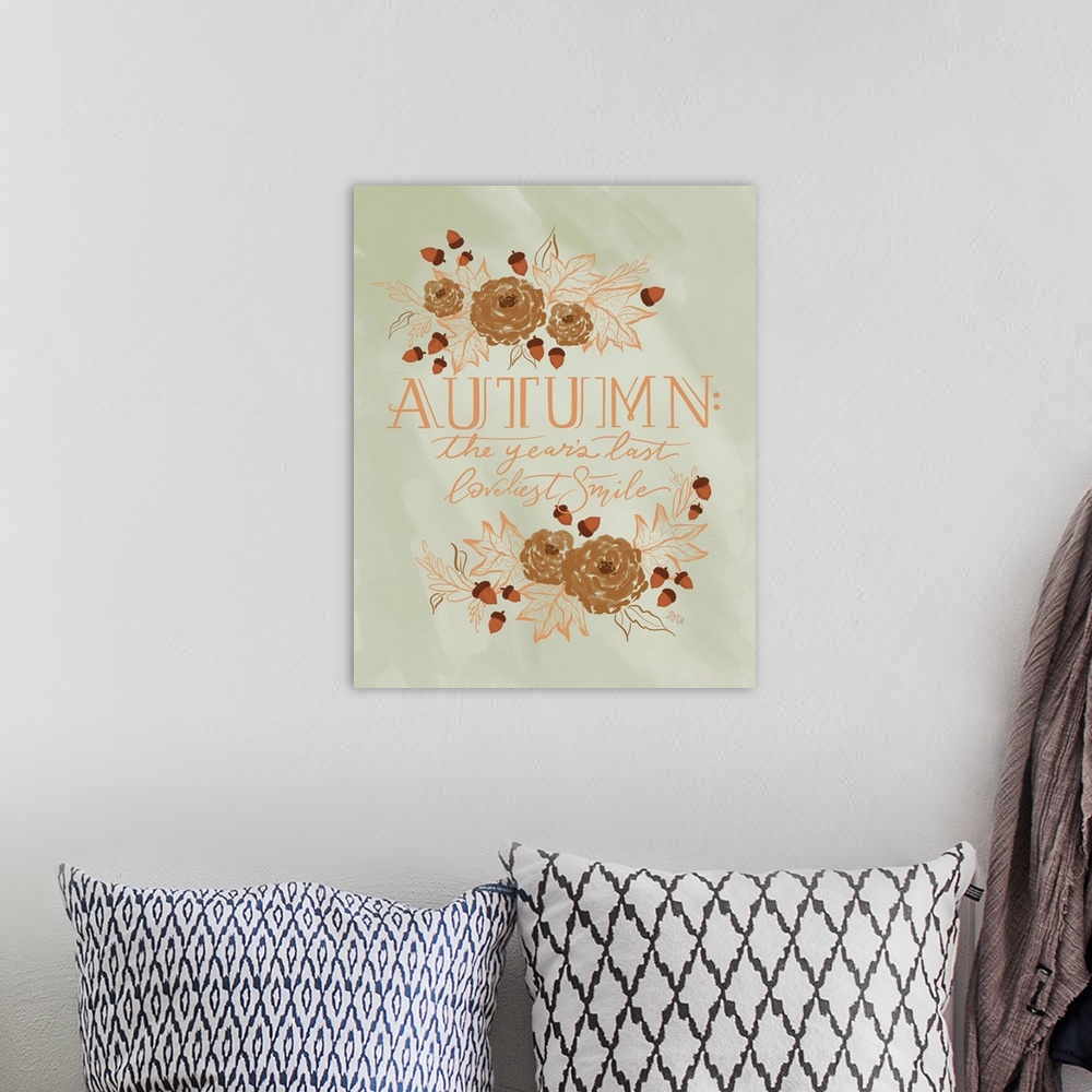 A bohemian room featuring Autumn